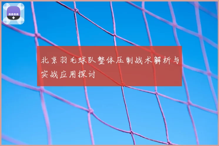 北京羽毛球队整体压制战术解析与实战应用探讨