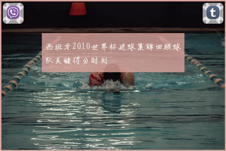 西班牙2010世界杯进球集锦回顾球队关键得分时刻